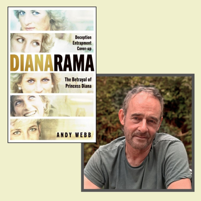 Journalist Andy Webb with Gavin Esler