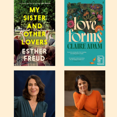 Esther Freud and Claire Adam, with Maggie Gee